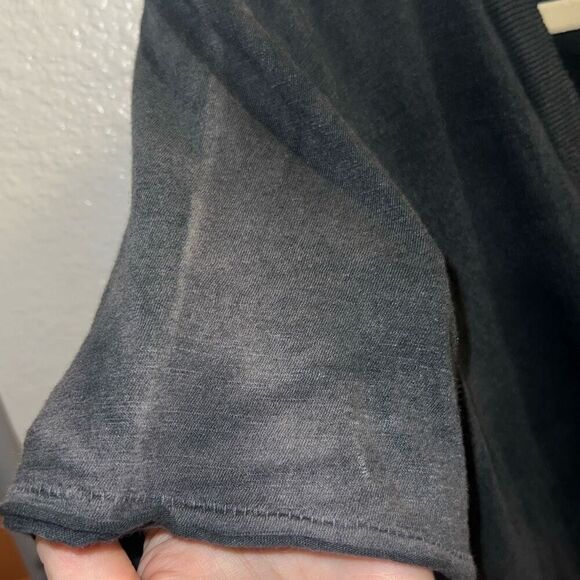 ✨We The Free Raw Edge Washed Out Grey Sz Medium T-Shirt FREE PEOPLE✨ - Picture 12 of 12